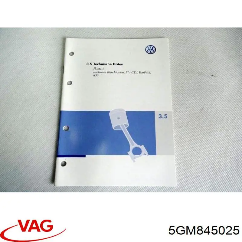 Скло задньої двері лівої 5GM845025 VAG