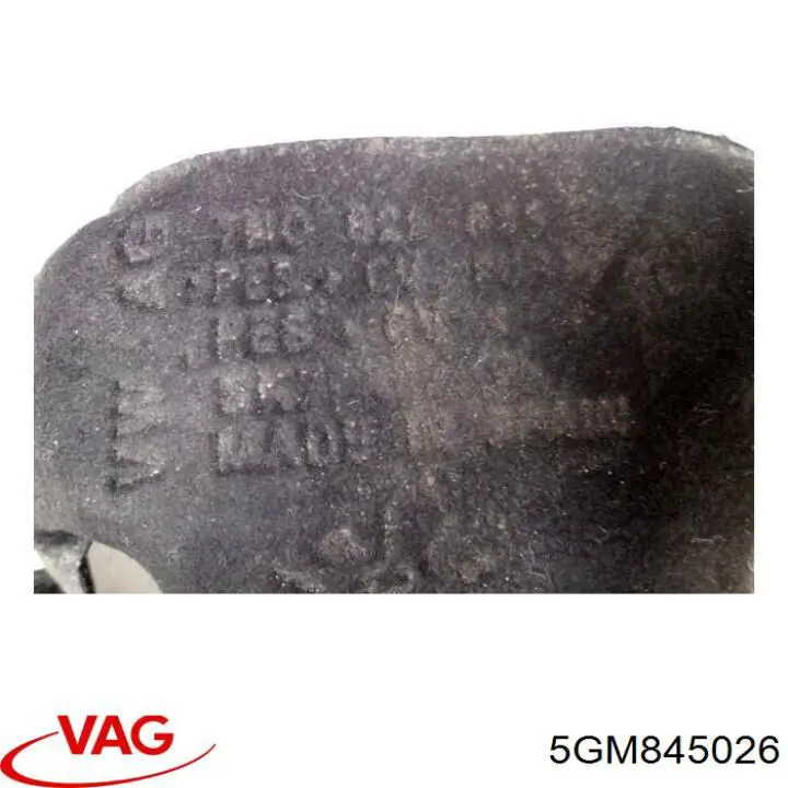 5GM845026 VAG Вікно задніх дверей