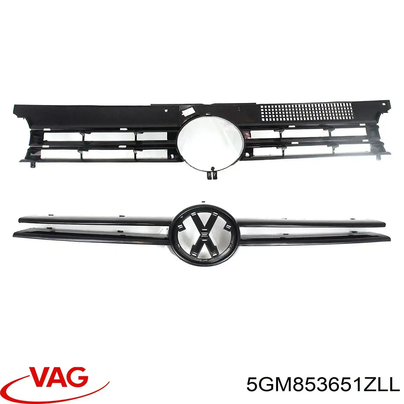 5GM853651ZLL VAG Решітка радіатора