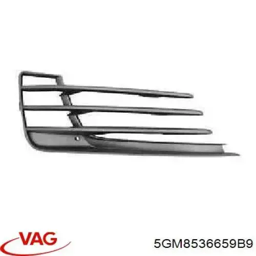 Купити 5GM853665 VAG Захисна решітка радіатора