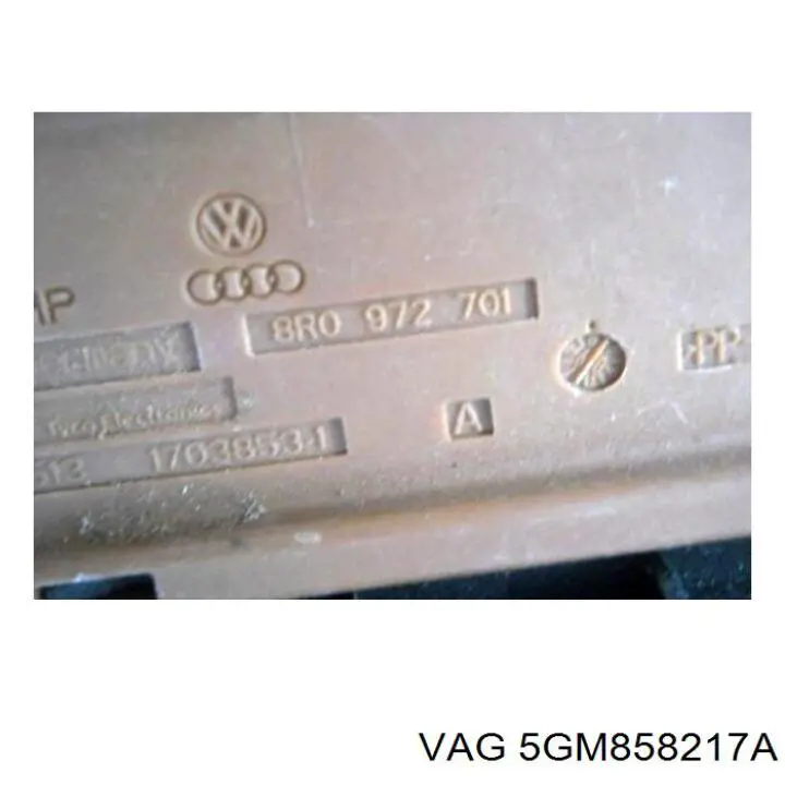  5GM858217A VAG