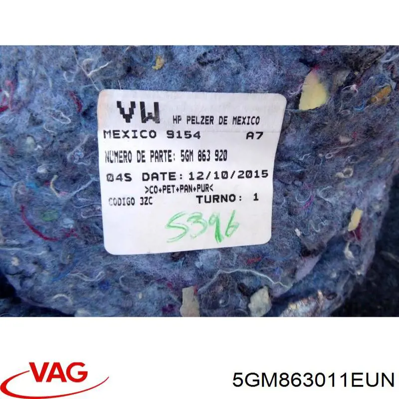  VAG 5GM863011AEUN ціна, від 42.56 USD