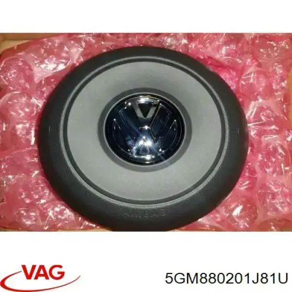 Подушка безпеки, водійська, AIRBAG VAG 5GM880201J81U ціна, від 337.27 USD