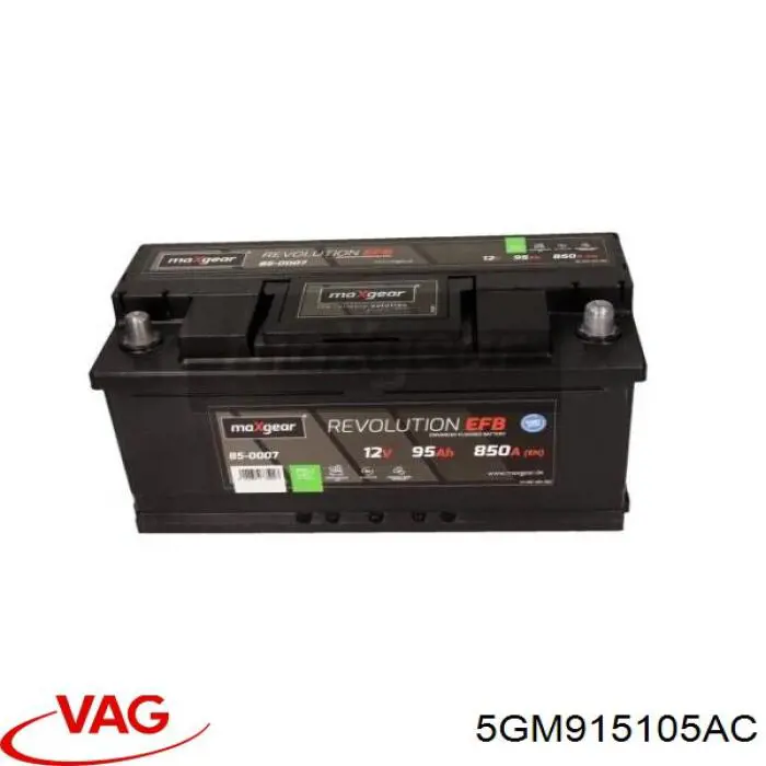 Купити 5GM915105AC VAG Автомобільна батарея