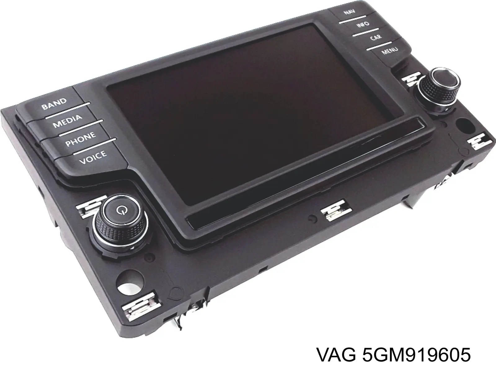 Дисплей бортового комп'ютера VAG 5GM919605 ціна, від 52.49 USD