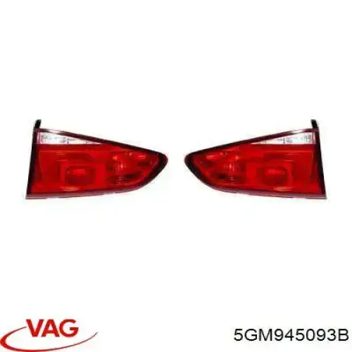 Стоп задній VAG 5GM945093B ціна, від 11.40 USD