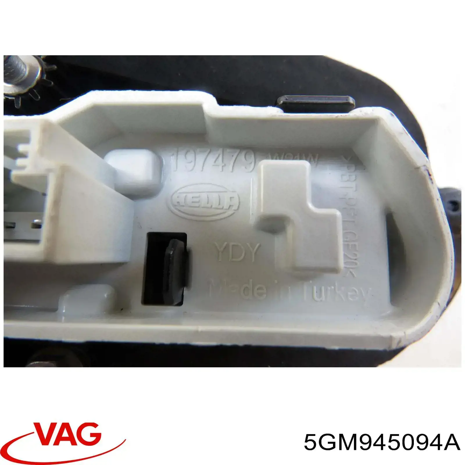 Ліхтар задній правий, внутрішній 5GM945094A VAG