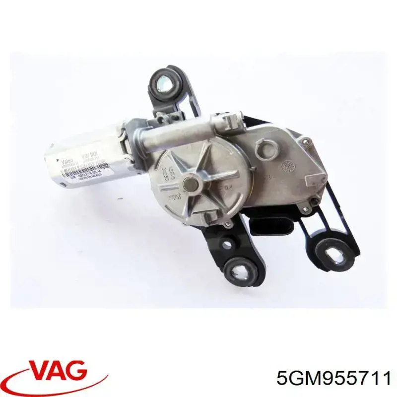 Двигун склоочисника заднього скла 5GM955711 VAG