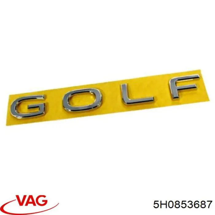 Емблема на кришку багажника, фірм.значок VAG 5H0853687 ціна, від 19.00 USD