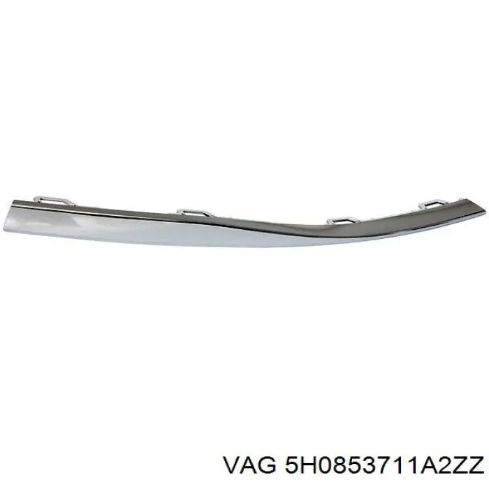 Молдинг переднього бампера, лівий VAG 5H0853711A2ZZ ціна, від 32.44 USD