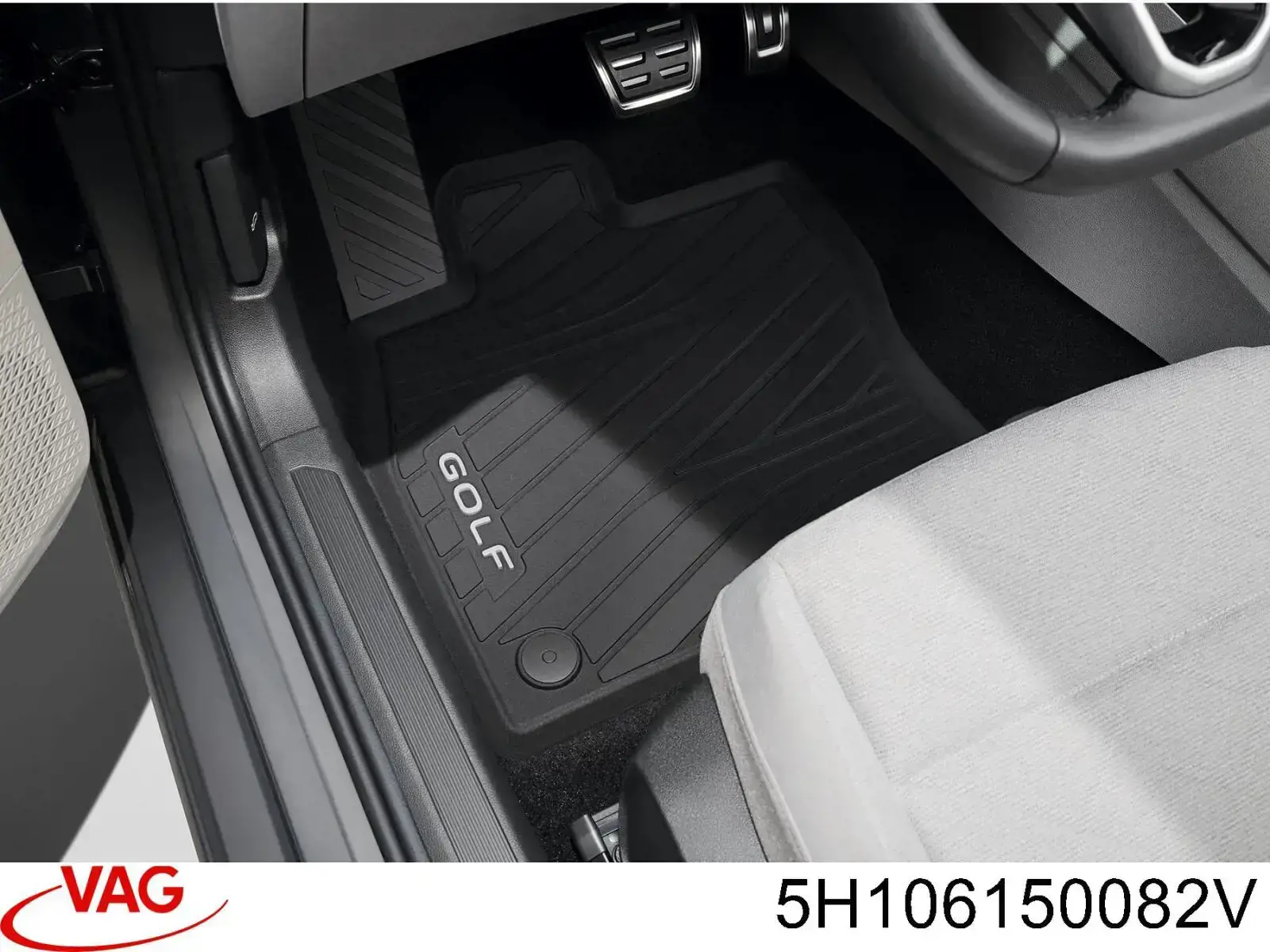 Комплект килимків Volkswagen Golf VIII хетчбек (CD1, DA1) (2019 - 2026) ціна, від 138.10 USD