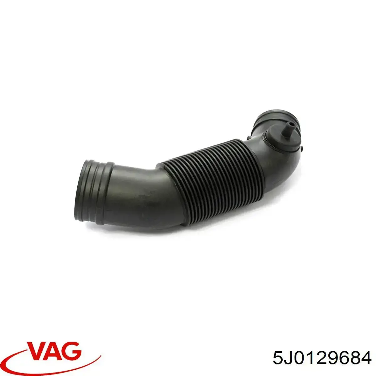 5J0129684 VAG Патрубок повітряний, вихід повітряного фільтра