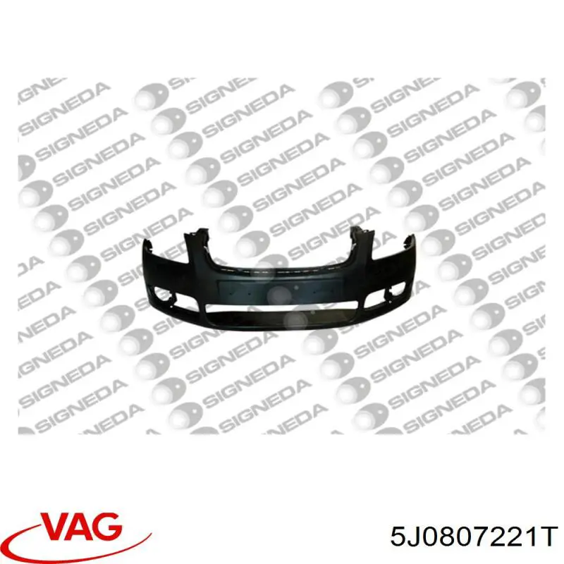 Бампер на авто VAG 5J0807221T ціна, від 48.91 USD