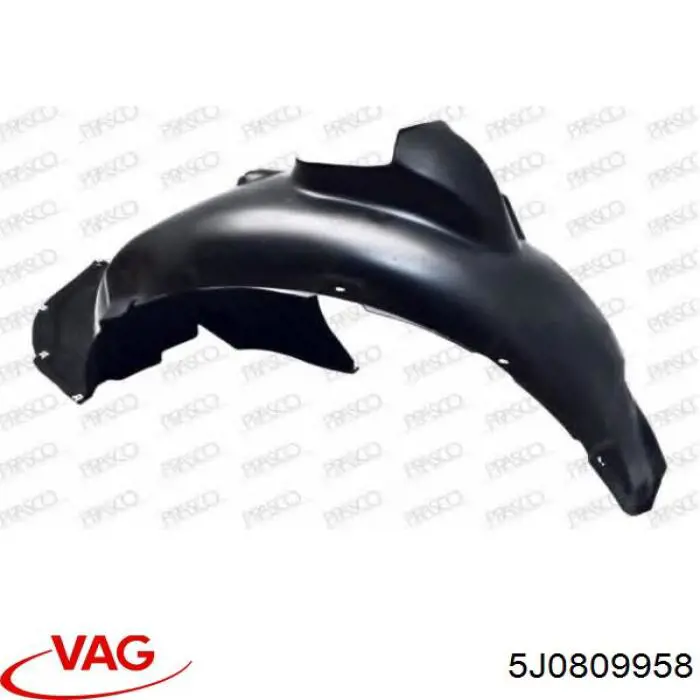 Купити 5J0809958 VAG Підкрилок передній правий