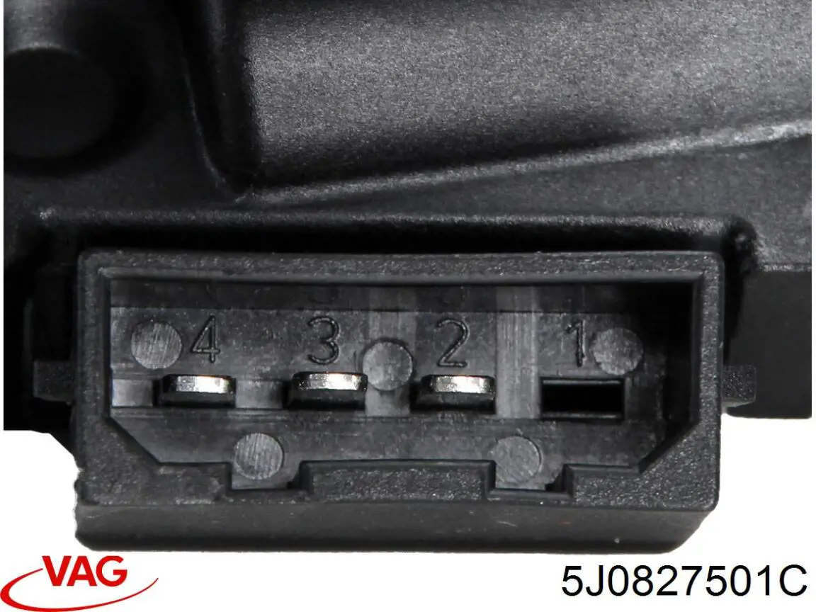 Купити 5J0827501C VAG Замок 3/5-х дверей, задній