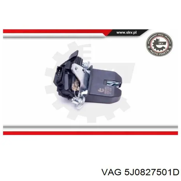 Замок багажника 5J0827501D VAG