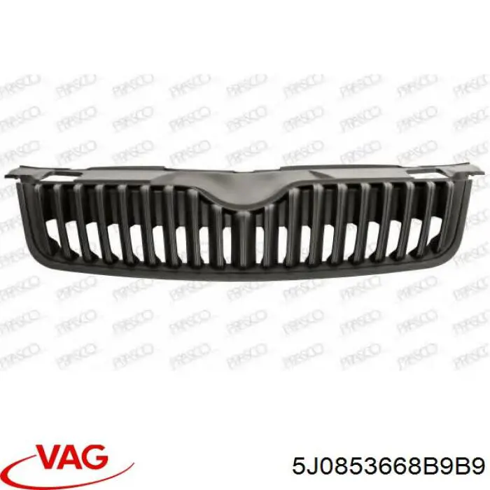 Облицювання радіатора VAG 5J0853668B9B9 ціна, від 20.20 USD