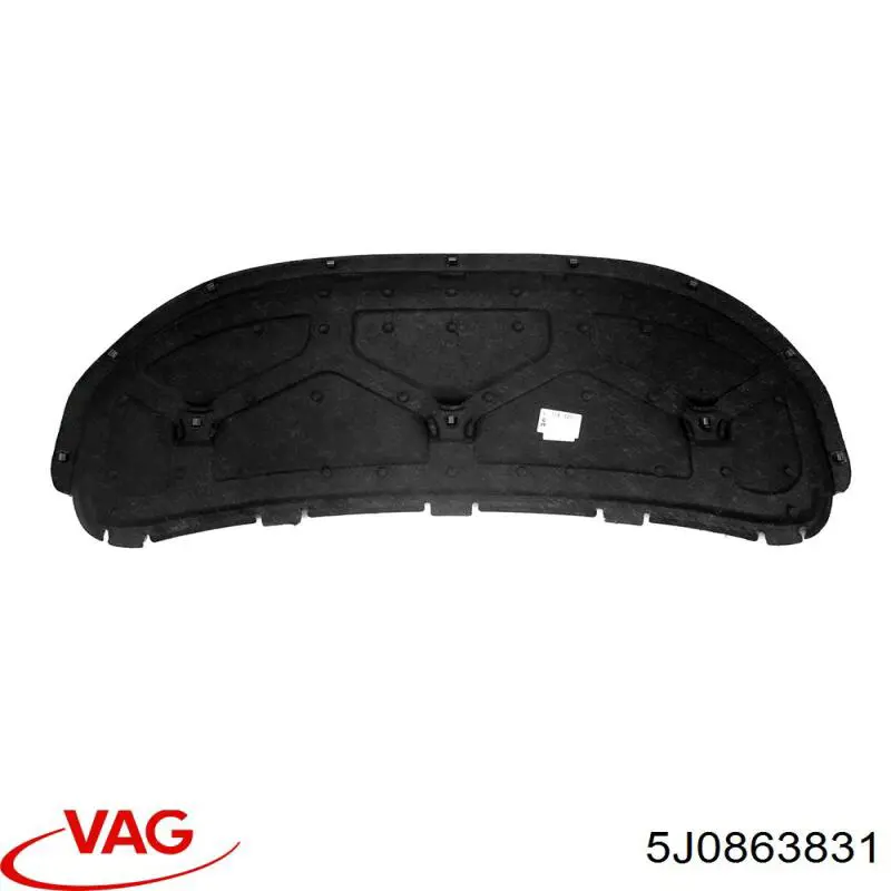 3L863002 AND Утеплювач капота