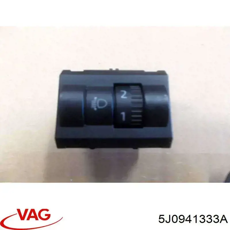 Кнопка коректора фар VAG 5J0941333A ціна, від 6.21 USD