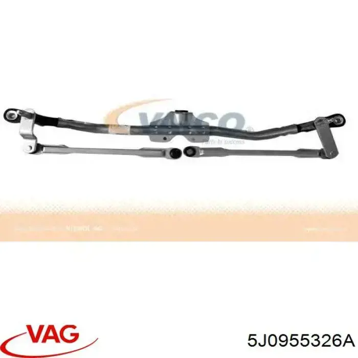 3D955012 AND Тяга трапеції склоочисника права
