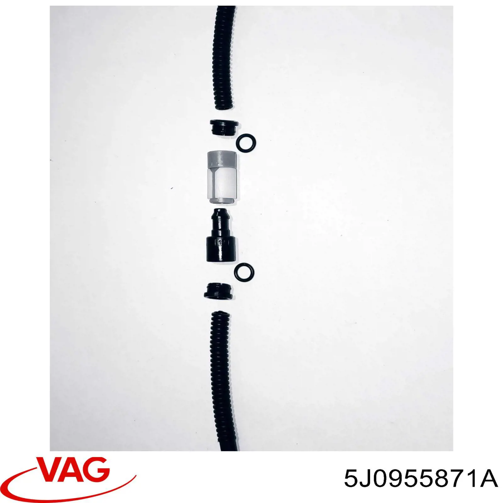 Штуцер трубок омивача VAG 5J0955871A ціна, від 4.37 USD