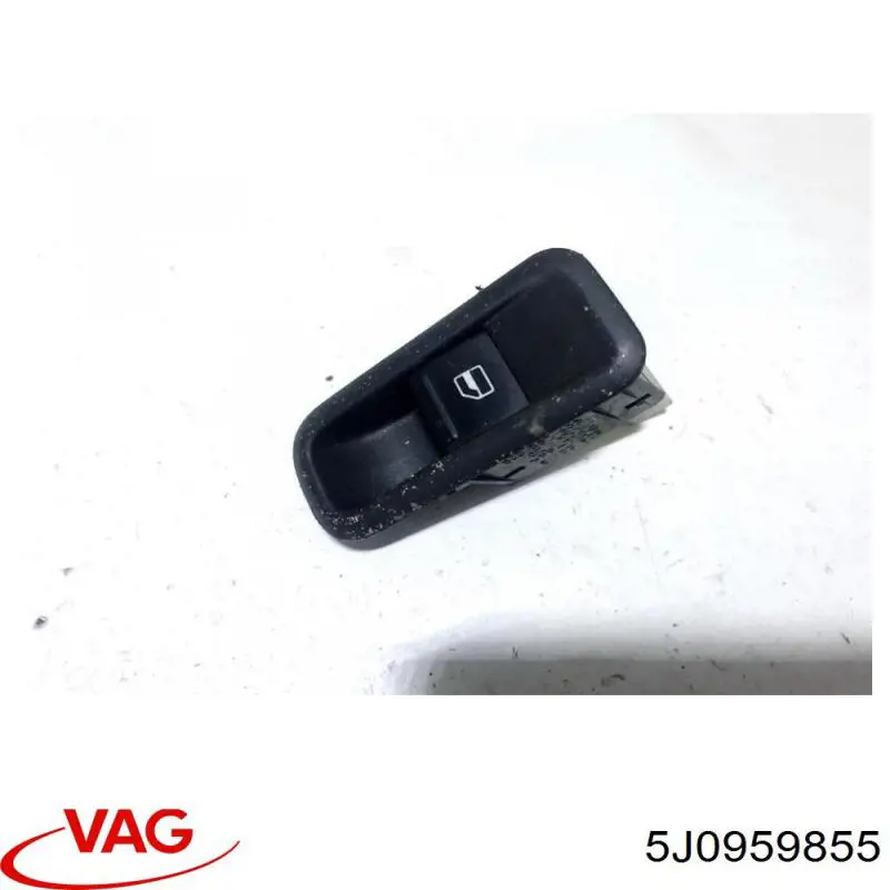 Кнопка вмикання двигуна склопідіймача передня права VAG 5J0959855