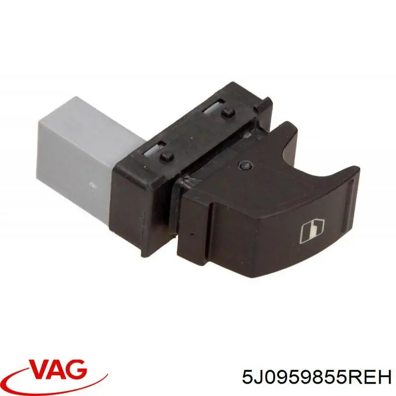 Кнопка вмикання двигуна склопідіймача передня права VAG 5J0959855REH
