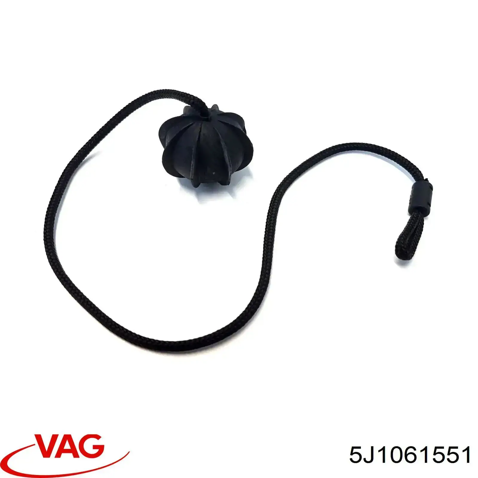 Килимок передній, комплект 2 шт. 5J1061551 VAG