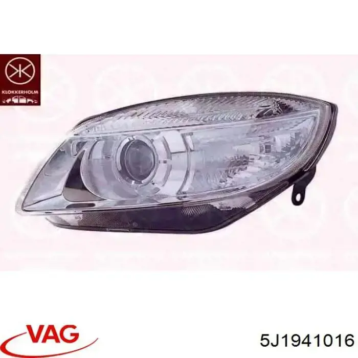 Фара правая VAG 5J1941016 ціна, від 98.59 USD