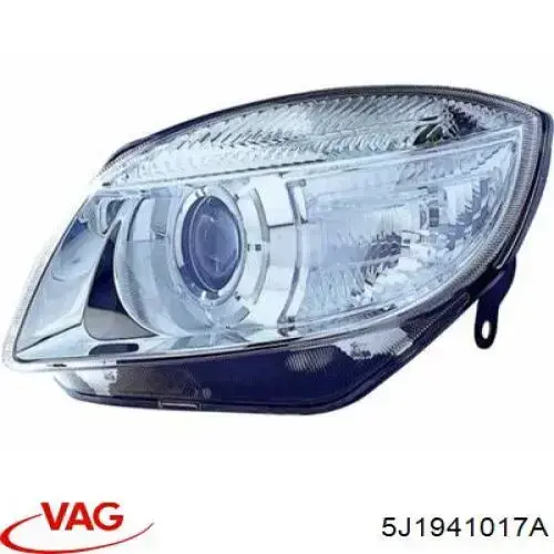 Фари VAG 5J1941017A ціна, від 136.83 USD