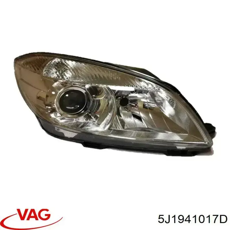 5J1941017D VAG Фара дальнього світла в зборі