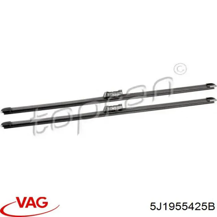 Купити 5J1955425B VAG Щітка-двірник лобового скла, водійська