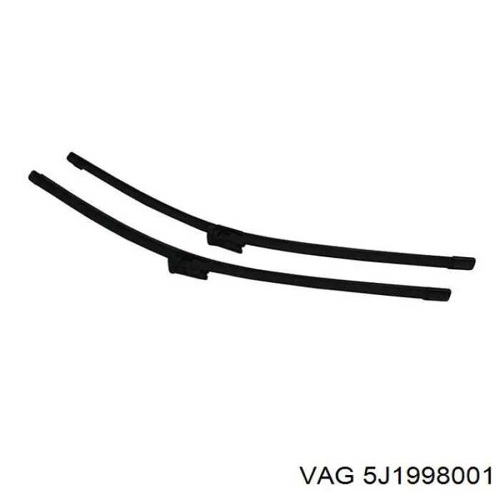 Щітка-двірник лобового скла, комплект з 2-х шт. VAG 5J1998001 ціна, від 28.26 USD