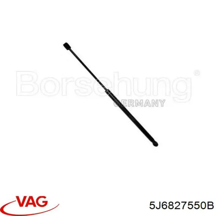 Амортизатор багажника 5J6827550B VAG