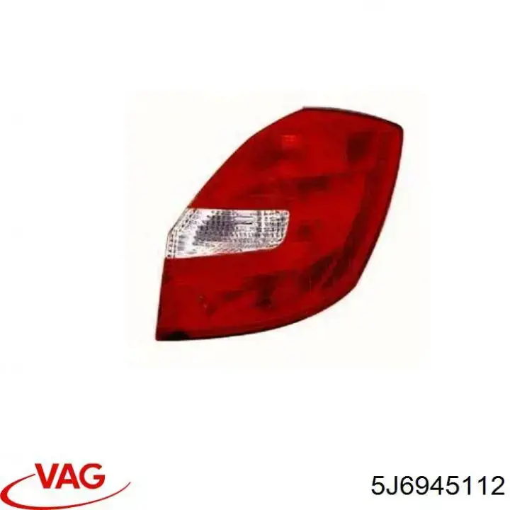 Купити 5J6945112 VAG Задня права фара