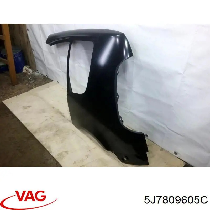 Крило заднє ліве VAG 5J7809605C ціна, від 316.65 USD