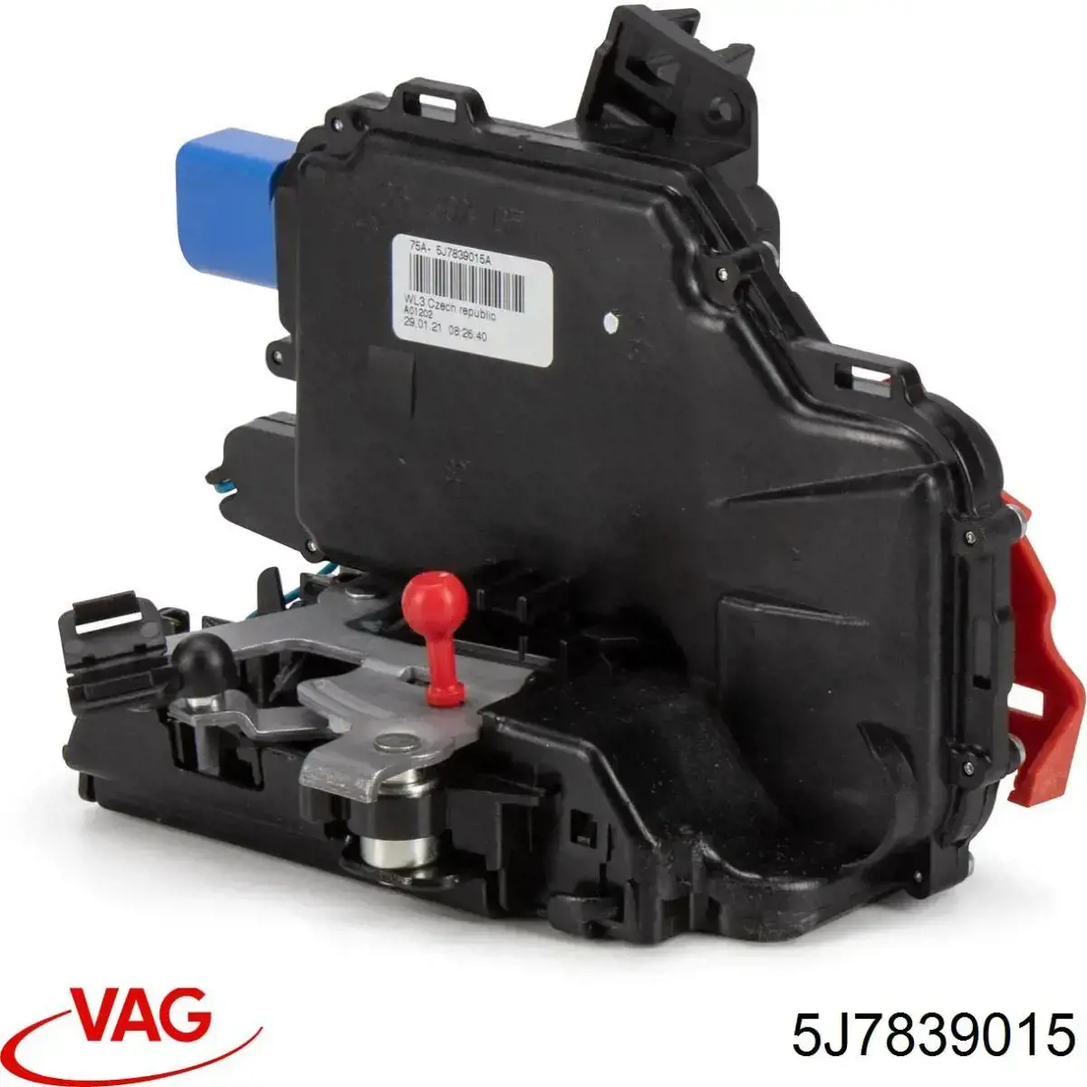 Замок задньої двері, лівої VAG 5J7839015 ціна, від 92.20 USD