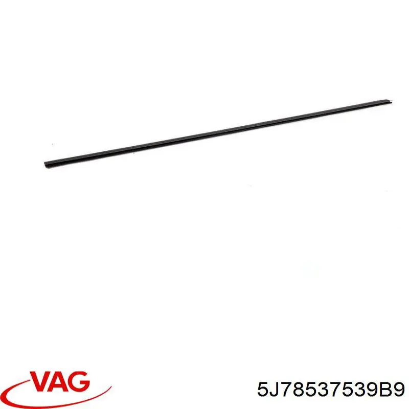 Молдинг задніх лівих дверей VAG 5J78537539B9 ціна, від 5.19 USD