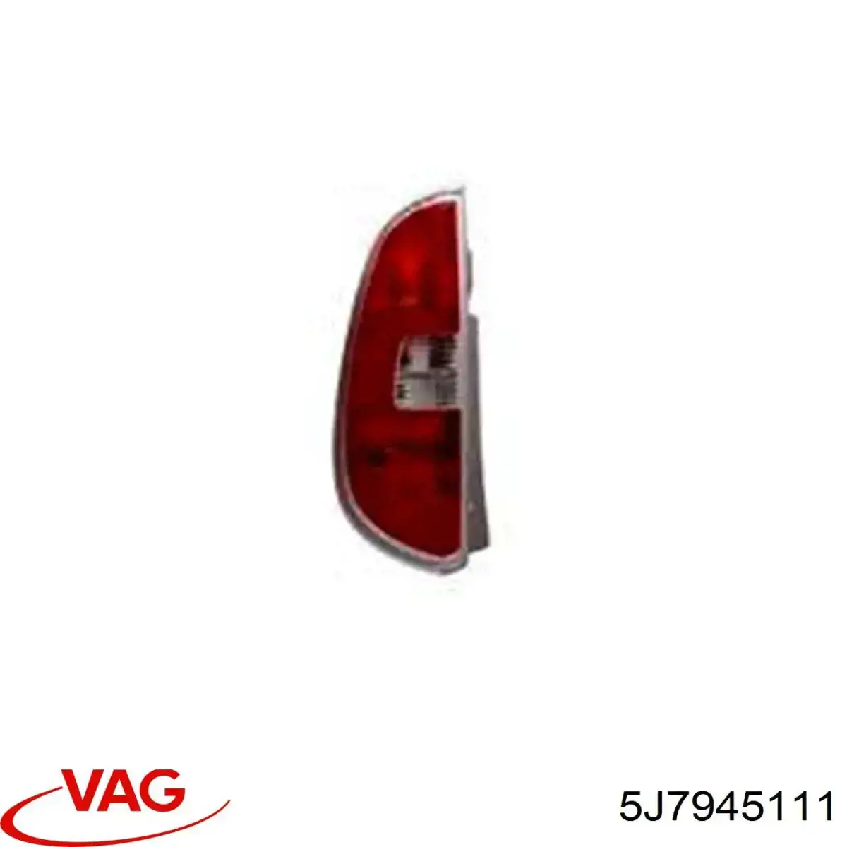 Ліхтар задній лівий VAG 5J7945111 ціна, від 55.21 USD