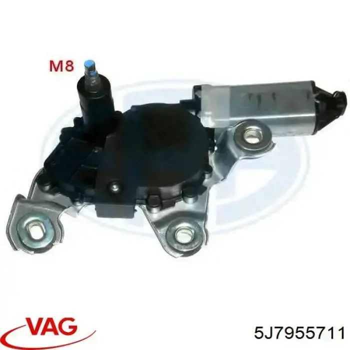 Купити 5J7955711 VAG Двигун склоочисника заднього скла