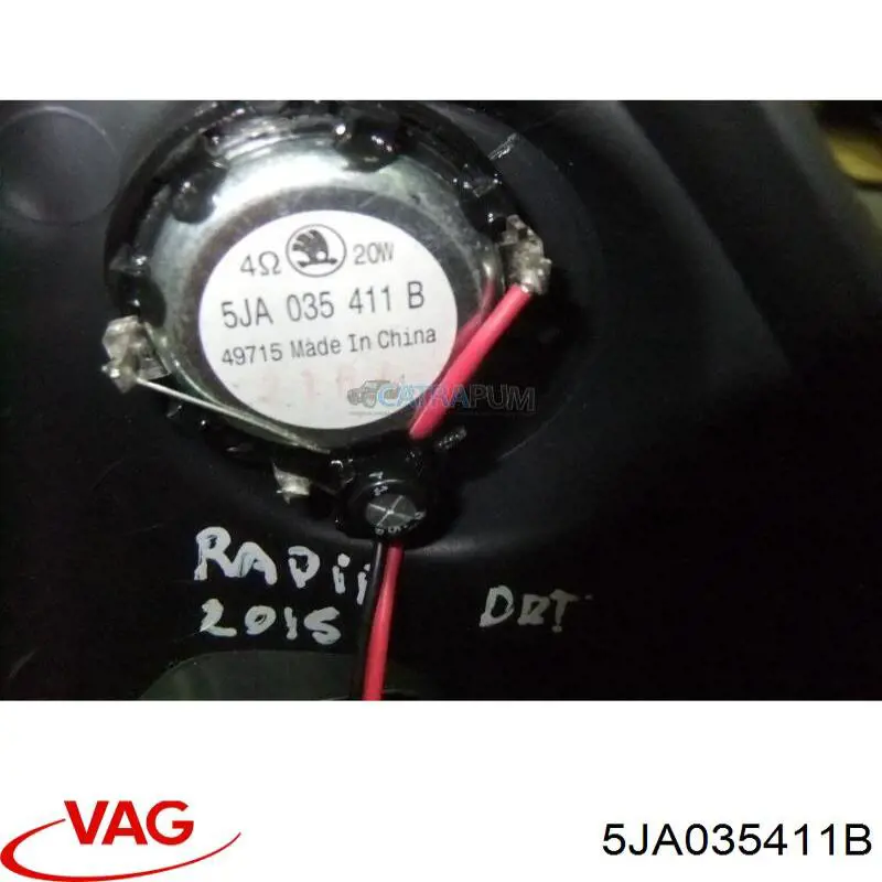 5JA035411B VAG 