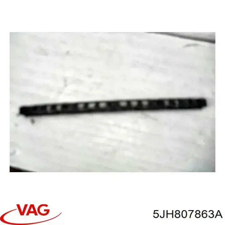 Купити 5JH807863A VAG Кронштейн бампера заднього, центральний