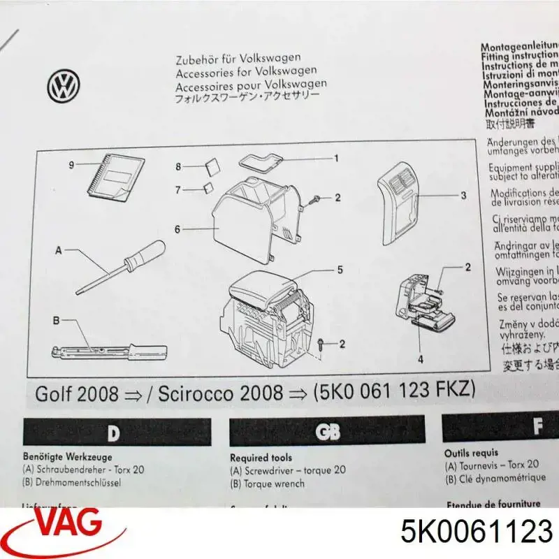 5K0061123 VAG 
