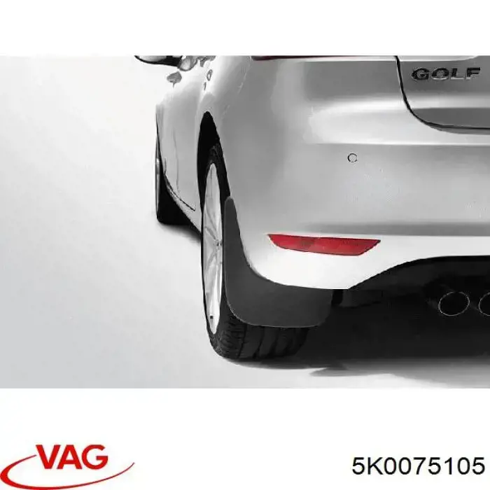 Купити 5K0075105 VAG Бризковики задніх арок