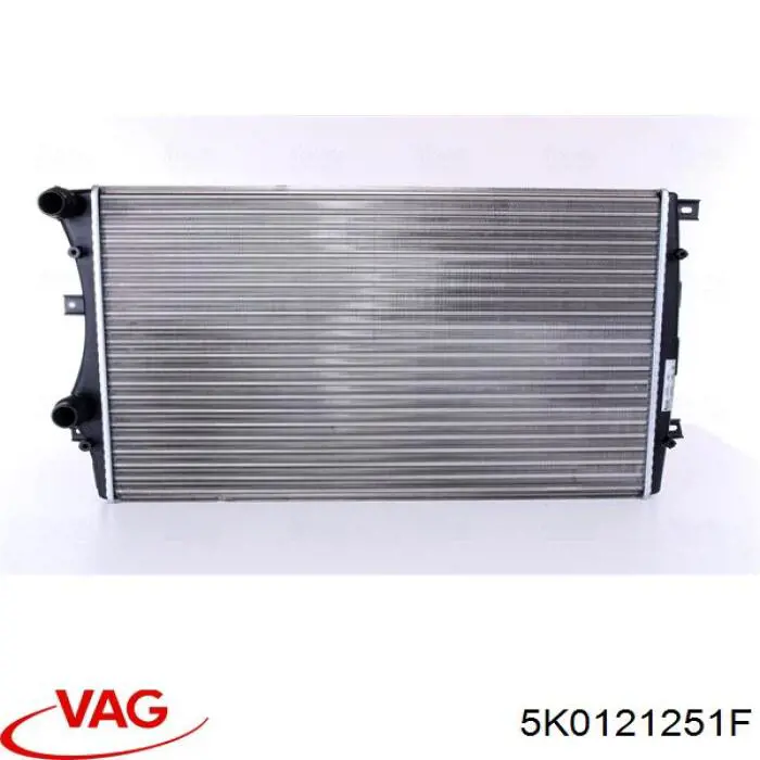 Радіатор основний VAG 5K0121251F ціна, від 46.56 USD
