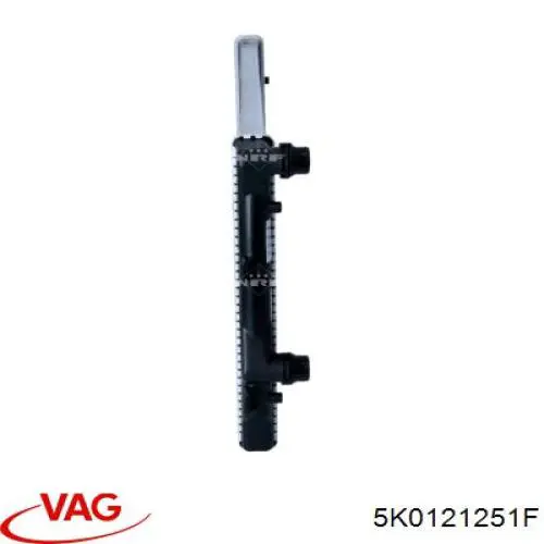 Купити 5K0121251F VAG Радіатор двигуна