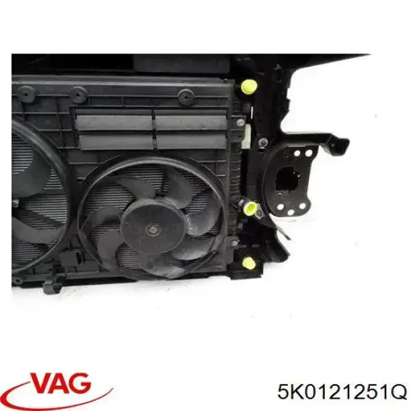 Купити 5K0121251Q VAG Радіатор двигуна