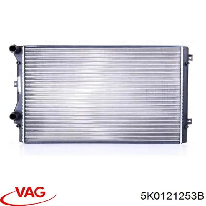 Радіатор основний VAG 5K0121253B ціна, від 50.79 USD