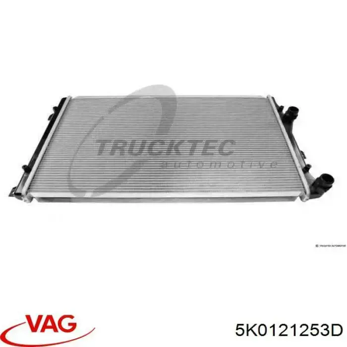 Радіатор основний VAG 5K0121253D ціна, від 47.97 USD