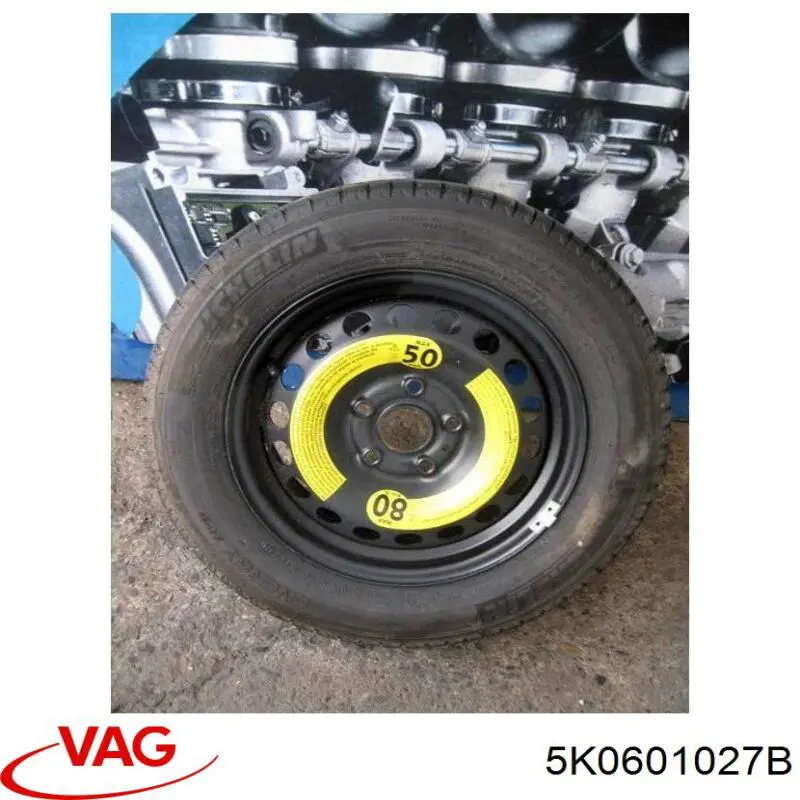5K0601027B VAG Диски колісні (штамповані)